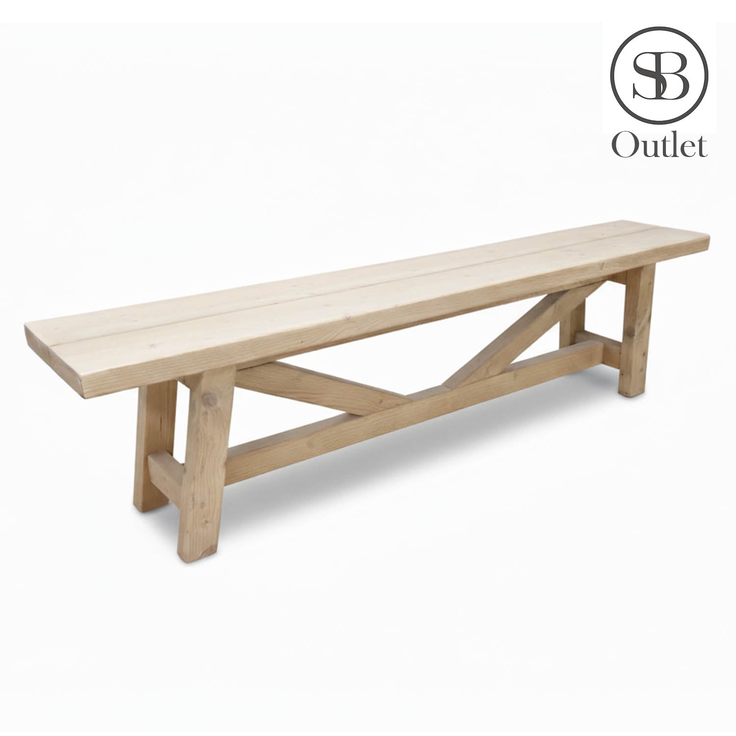 Coast Bench - 180cm Long - Sand