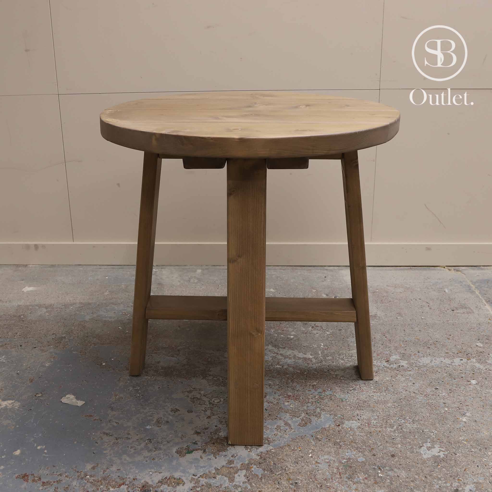Olsen Round Dining Table - 75cm Dia. - Hazel