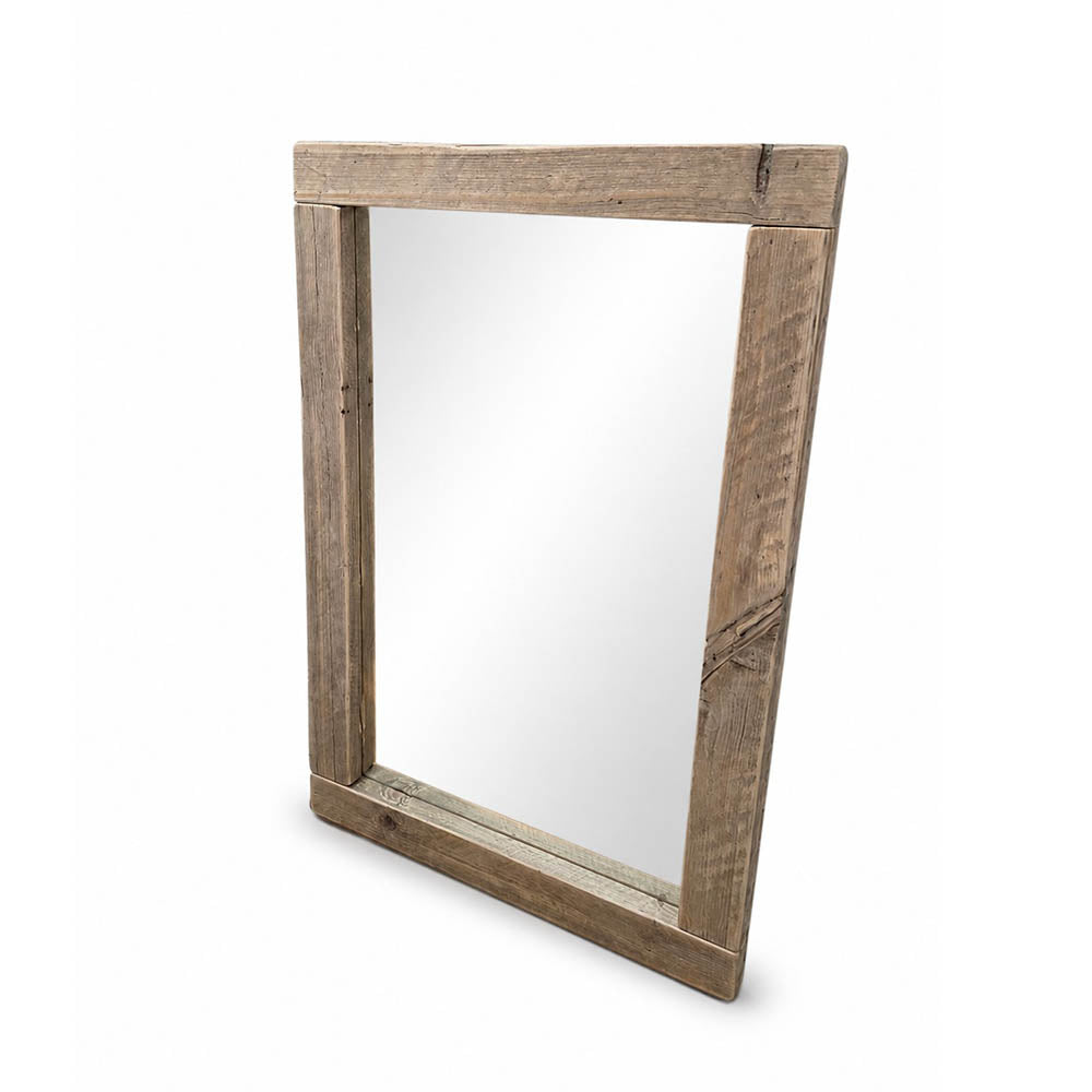 Reclaimed Mirror - 50cm x 76cm - Natural