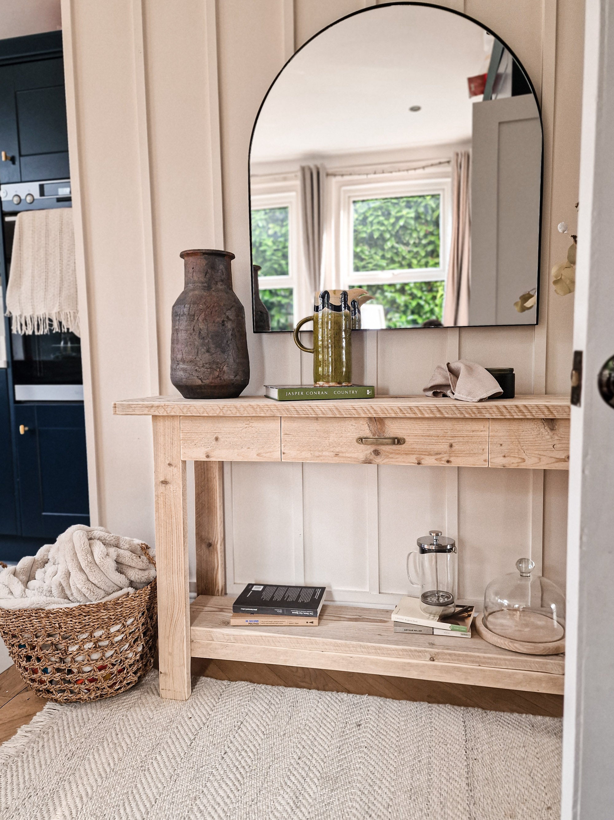 Shore Console Table with Drawer