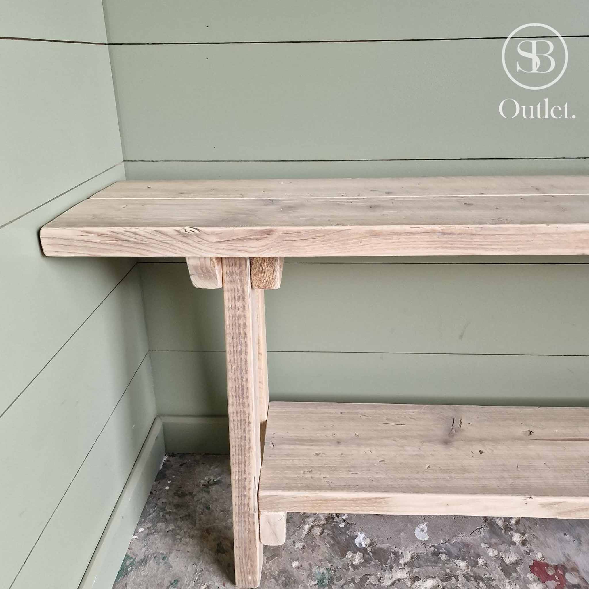 Splay Bench - 180cm Long - Natural