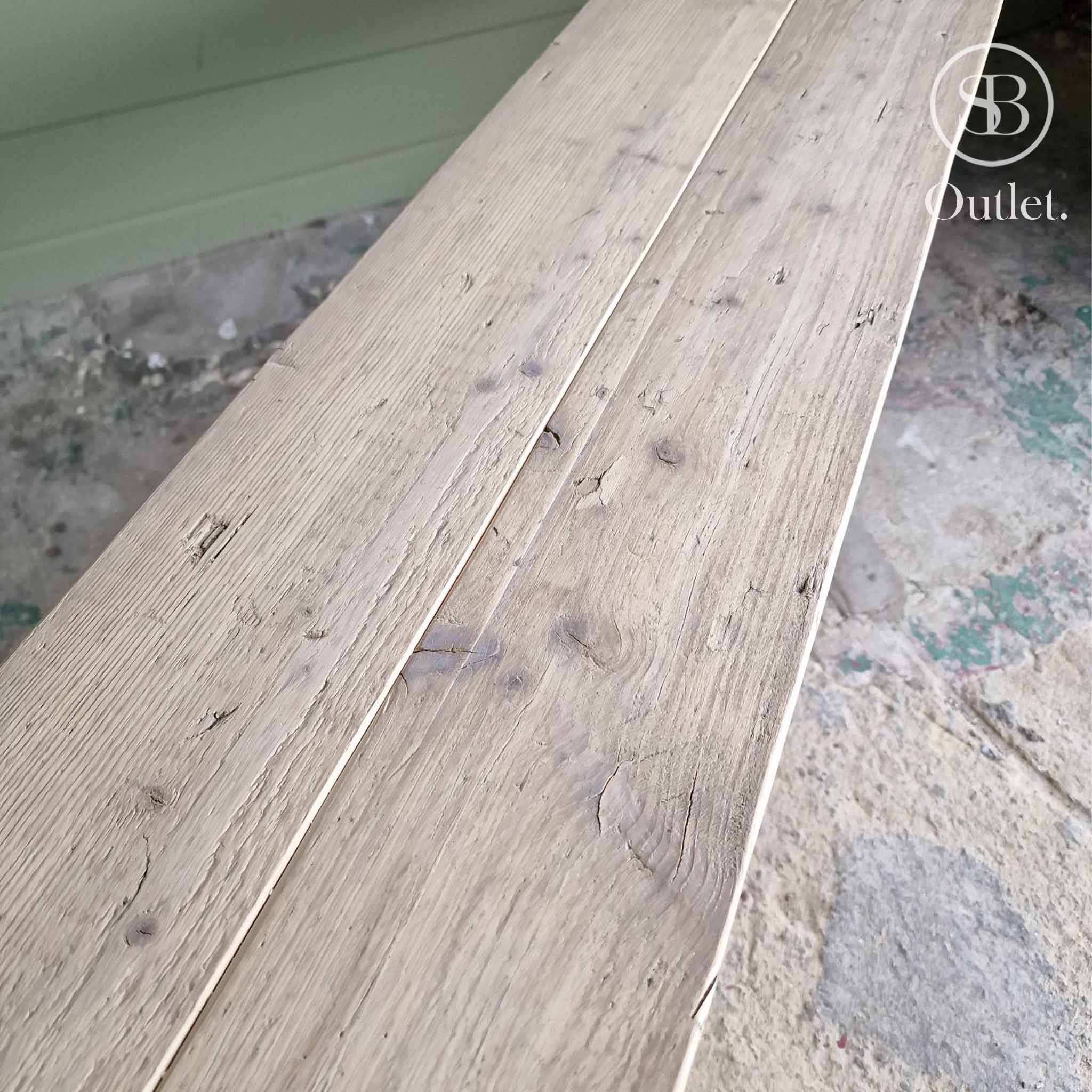 Splay Bench - 180cm Long - Natural