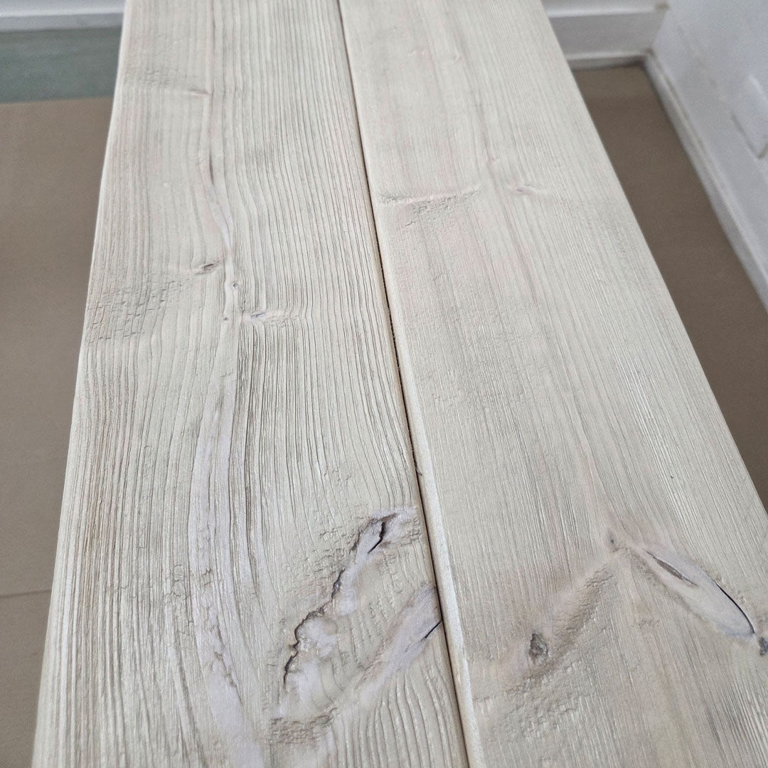 Heritage Console Table - 120cm Long x 29cm Deep x 90cm High - Sand