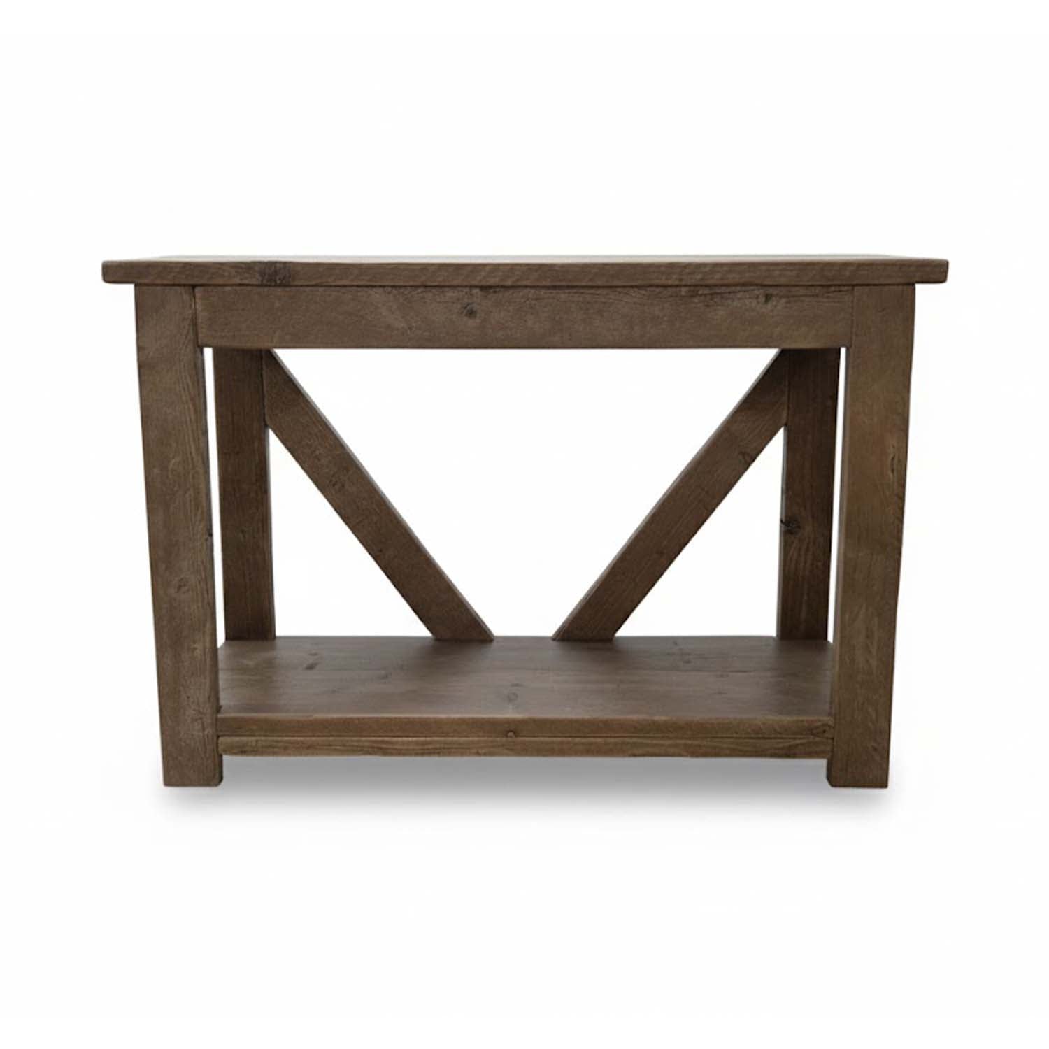 Reclaimed V-back - 120cm L x 40cm D - Antique