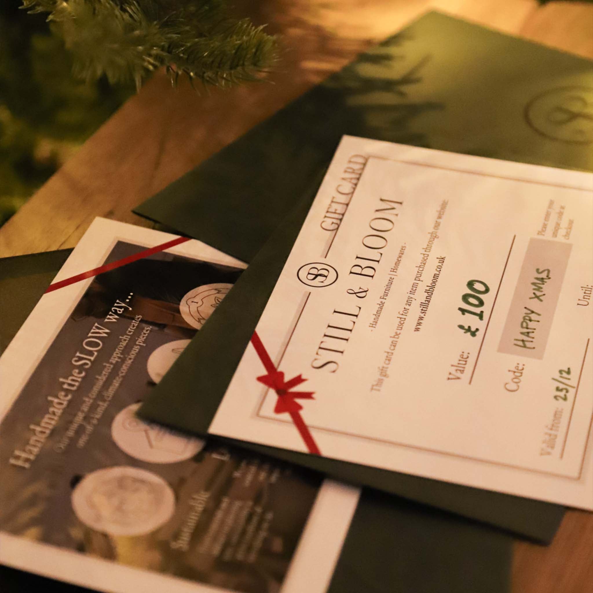 Still & Bloom Gift Card (Printed)