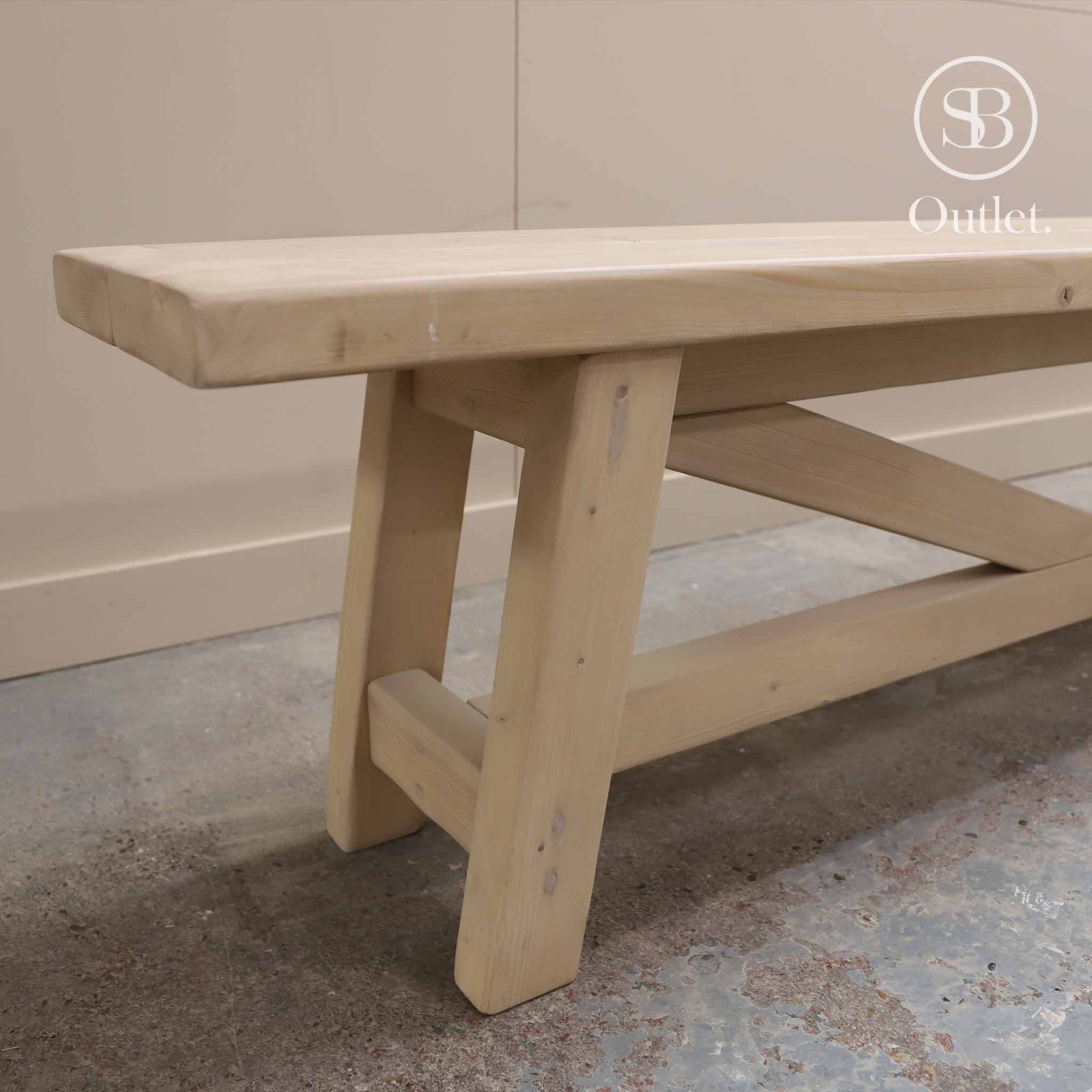 Coast Bench - 210cm Long - Sand
