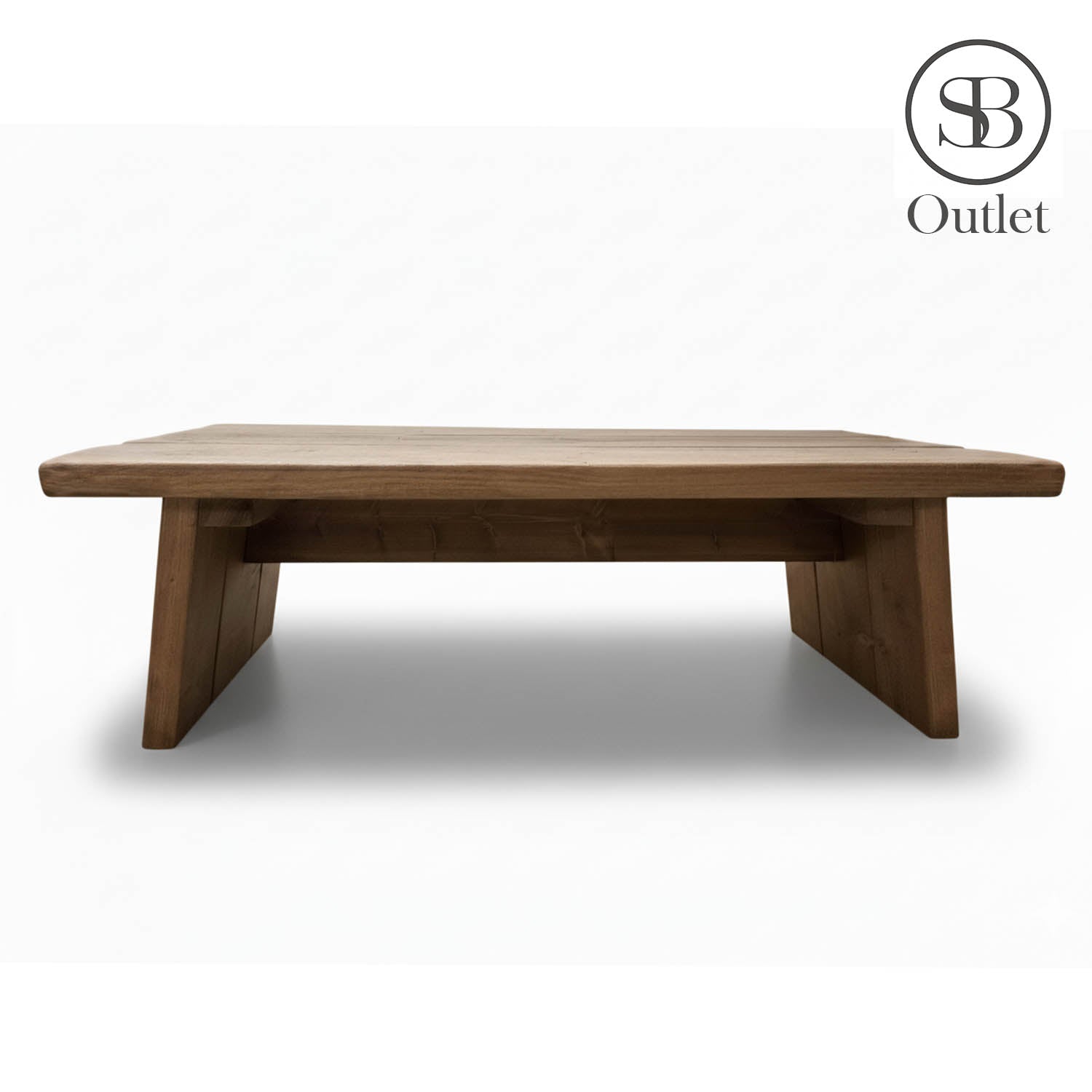 Nislen Coffee Table - 120cm Long x 58cm Deep - Hazel (discontinued item)