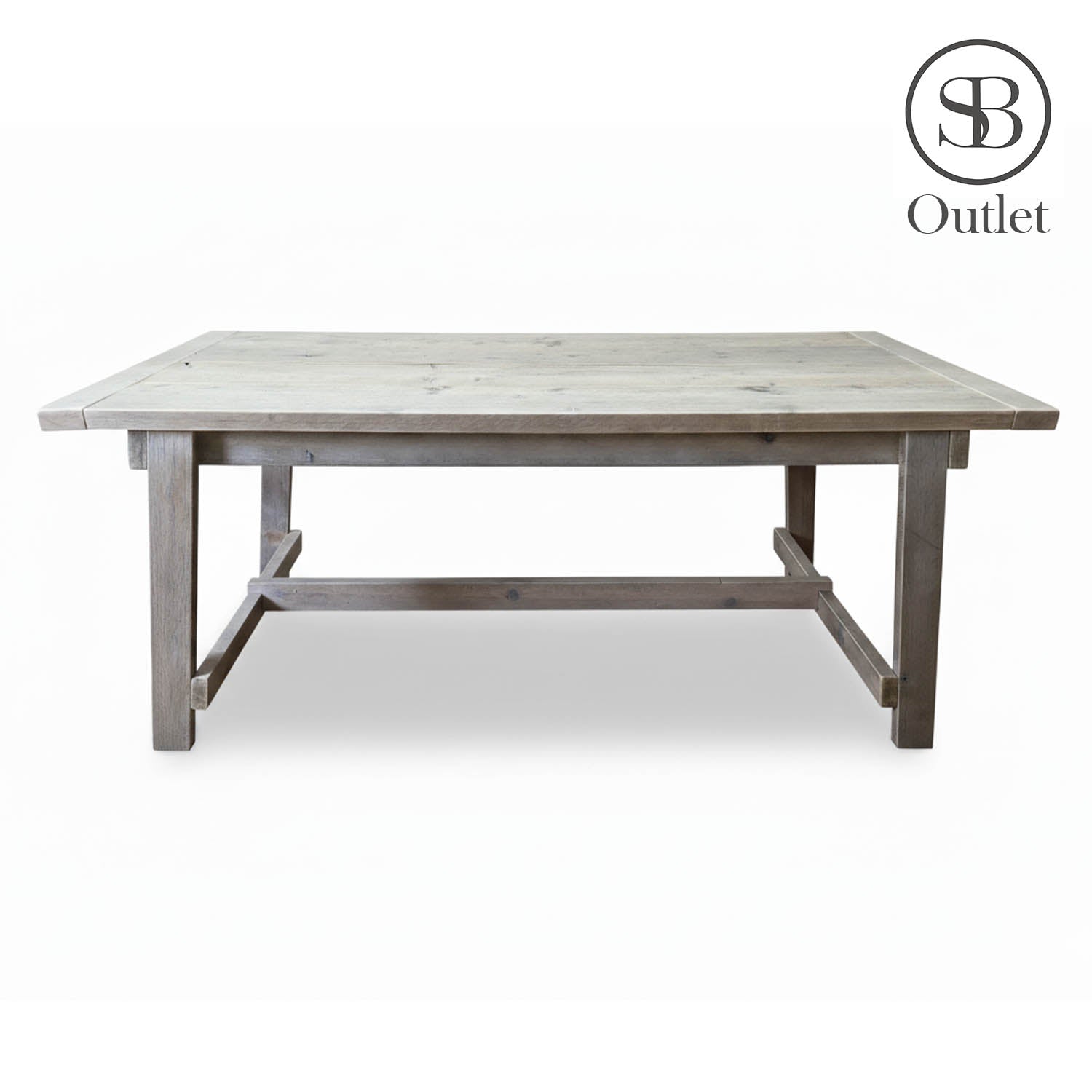 Andersson Dining Table - 180cm Long x 88cm Deep x 75cm High - Limed Oak