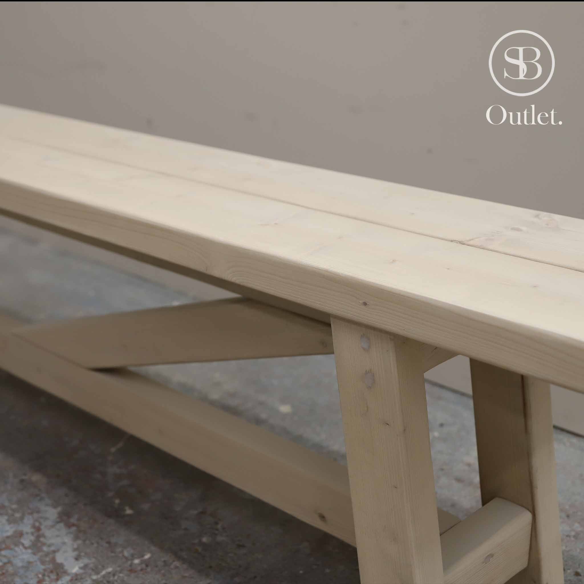 Coast Bench - 210cm Long - Sand