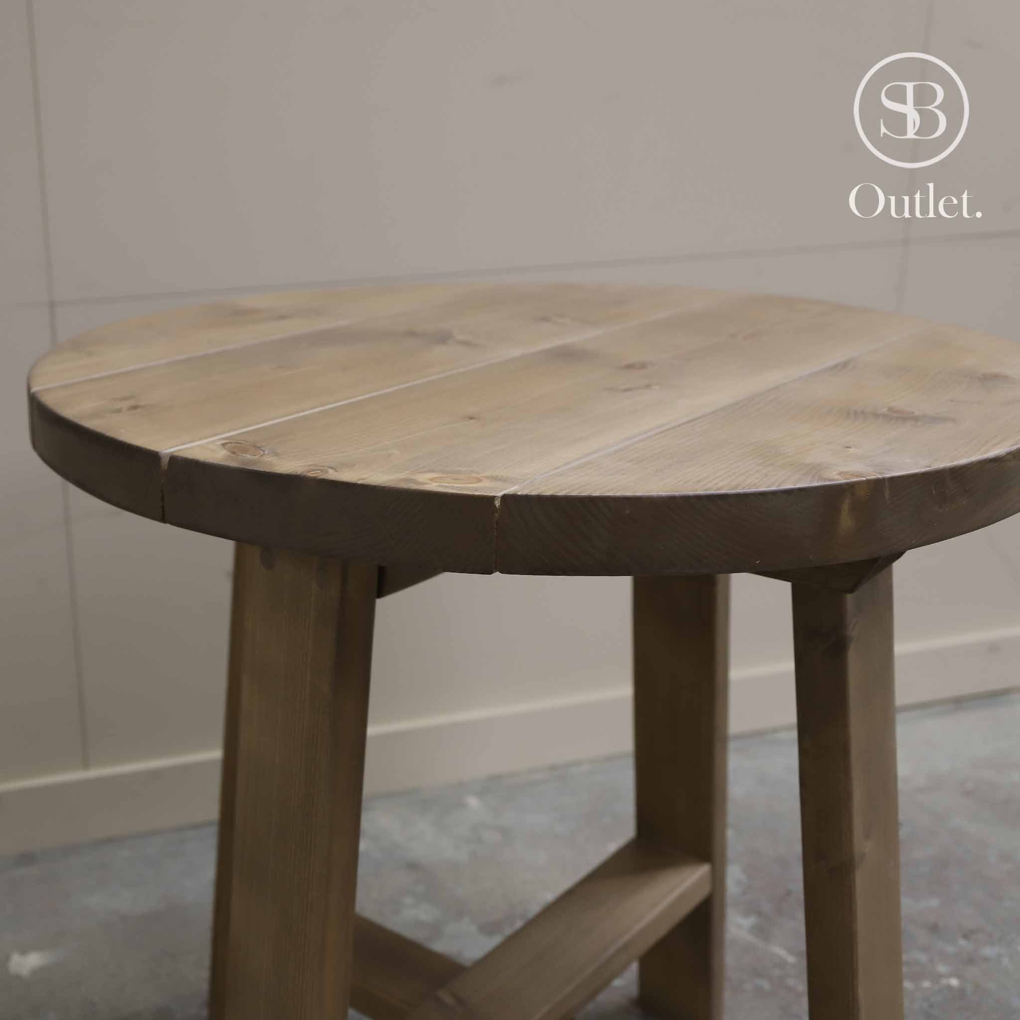 Olsen Round Dining Table - 75cm Dia. - Hazel