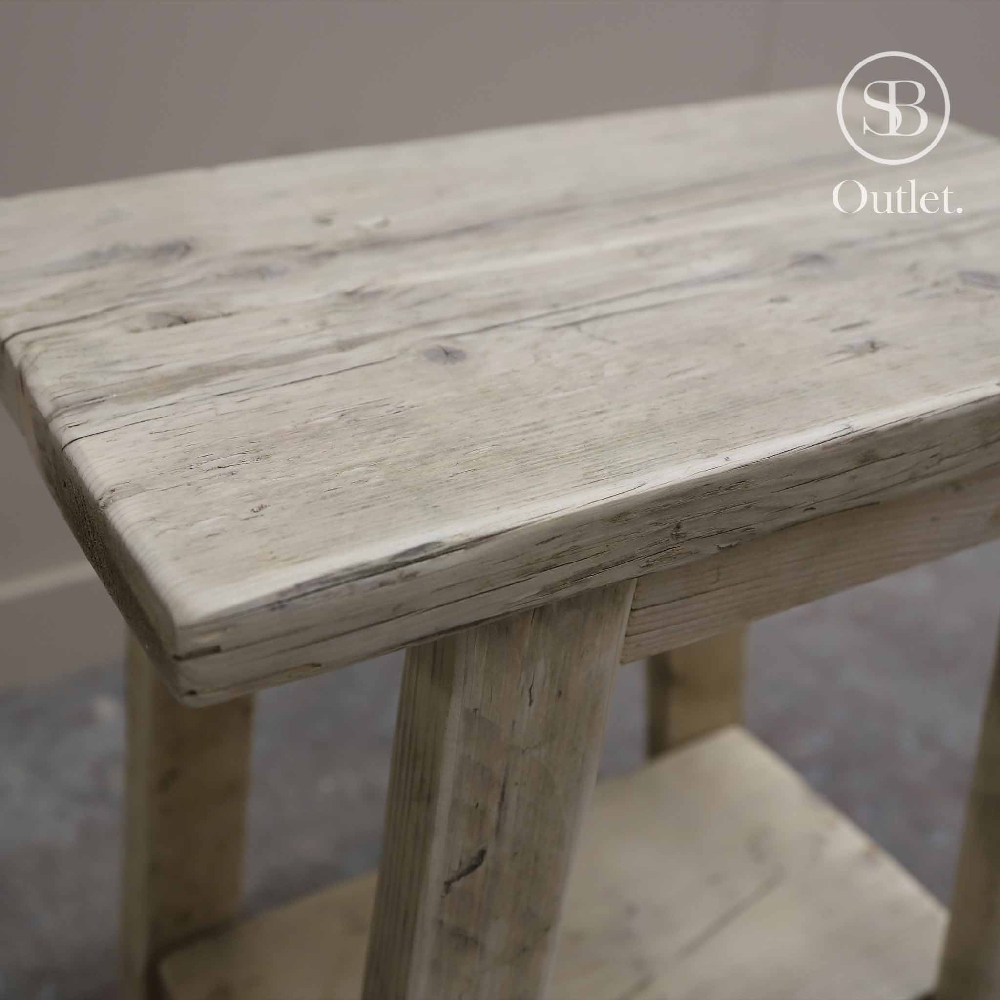 French Side Table - 56cm High - Natural