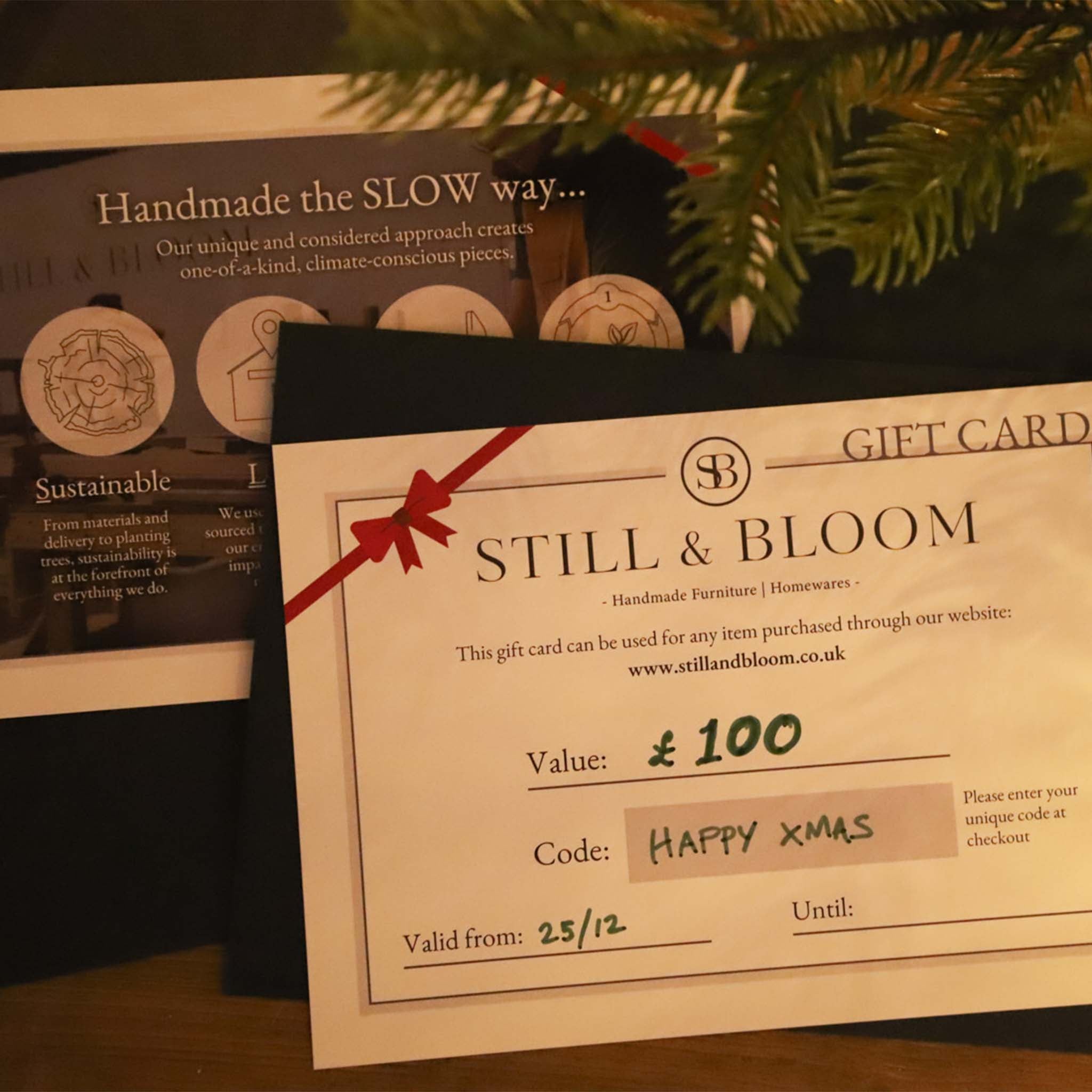 Still & Bloom Gift Card (Printed)