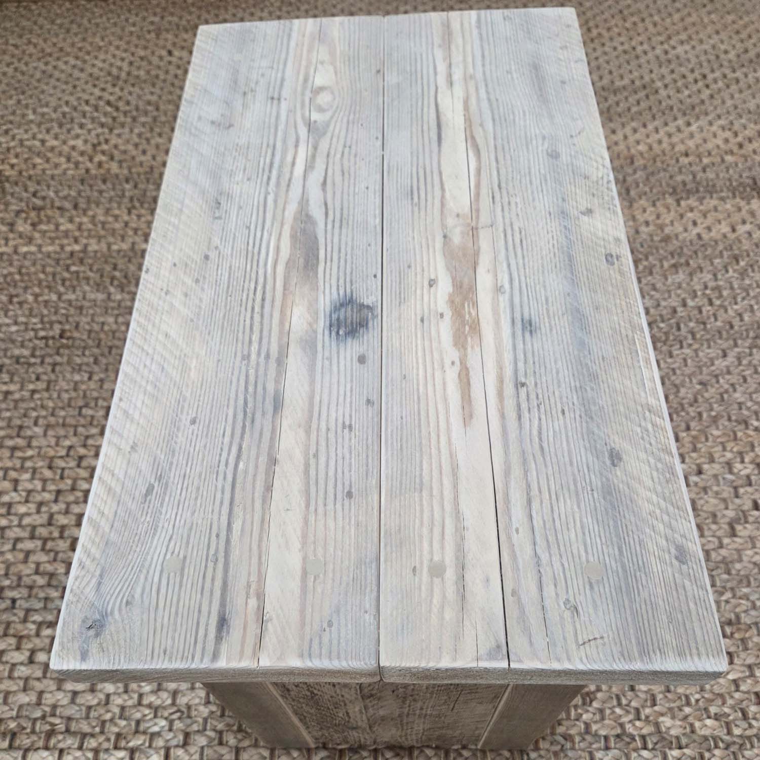 Shoe Rack & Bench - 60cm L x 35cm D - Natural