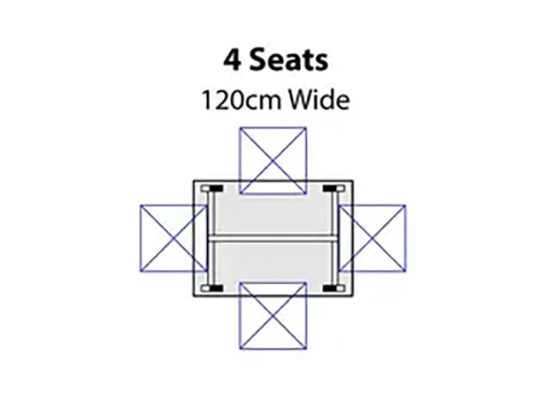 Dining Table with 4 Chairs