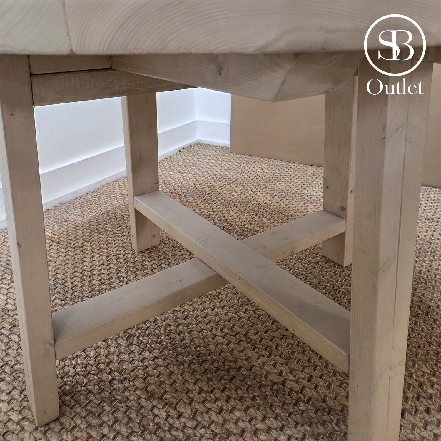 Olsen Round Dining Table - 106cm Dia. - Sand