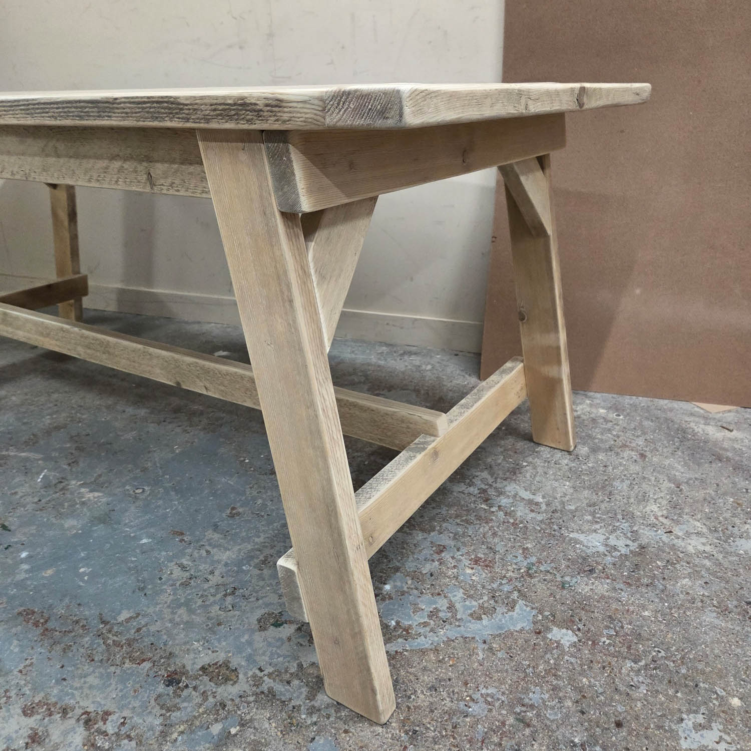 Andersson Dining Table - 195cm Long x 88cm Deep x 75cm High - Natural