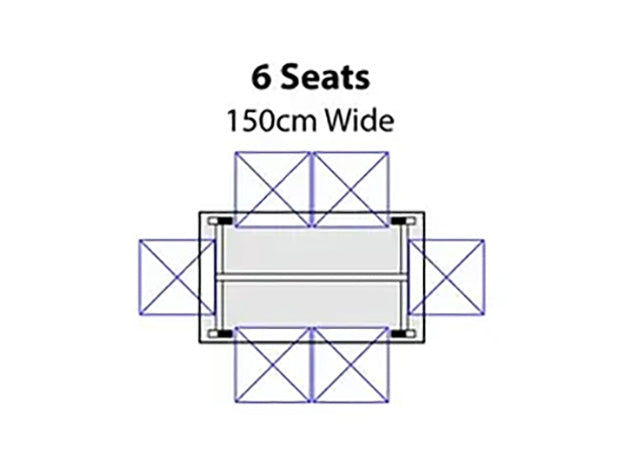 Dining Table with 6 Chairs