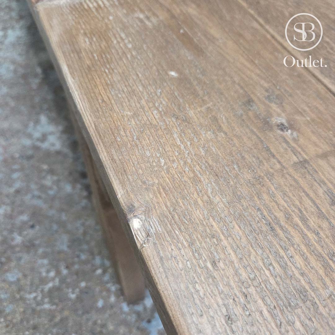 Andersson Dining Table & Bench - 260cm L - Antique (SOLD AS A PAIR)
