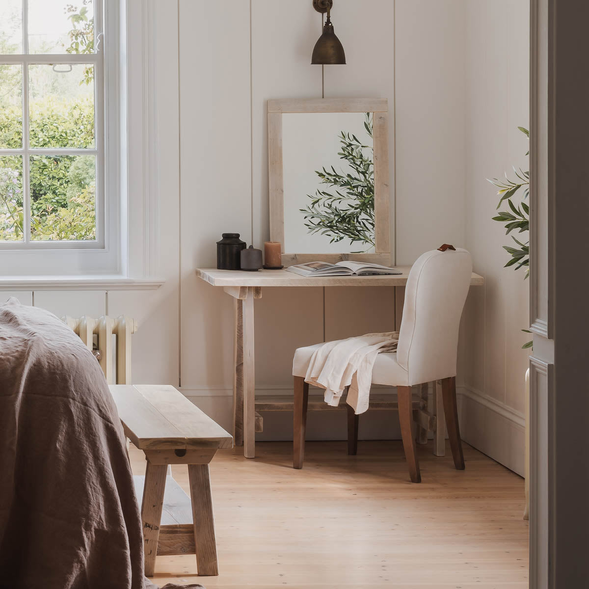 The Dune Dining Chair - Rustic Linen
