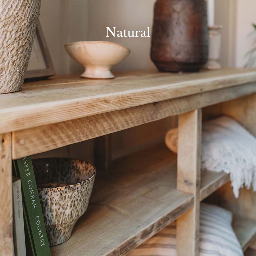 The Big Rustic Console Table