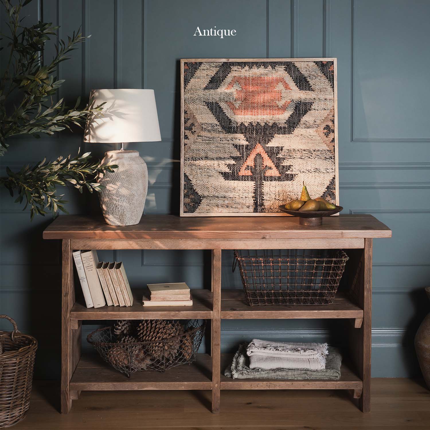 The Big Rustic Console Table