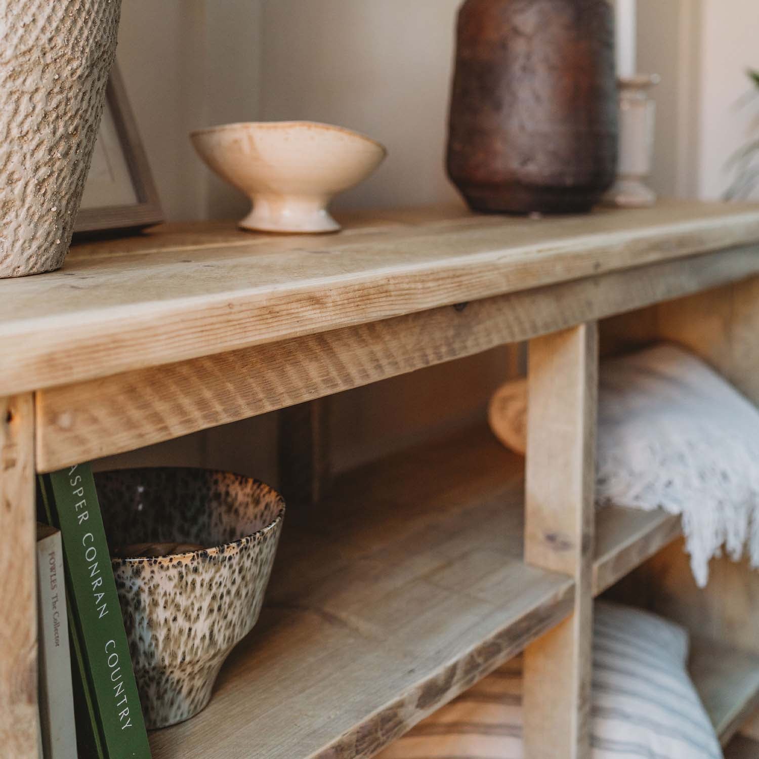 The Big Rustic Console Table