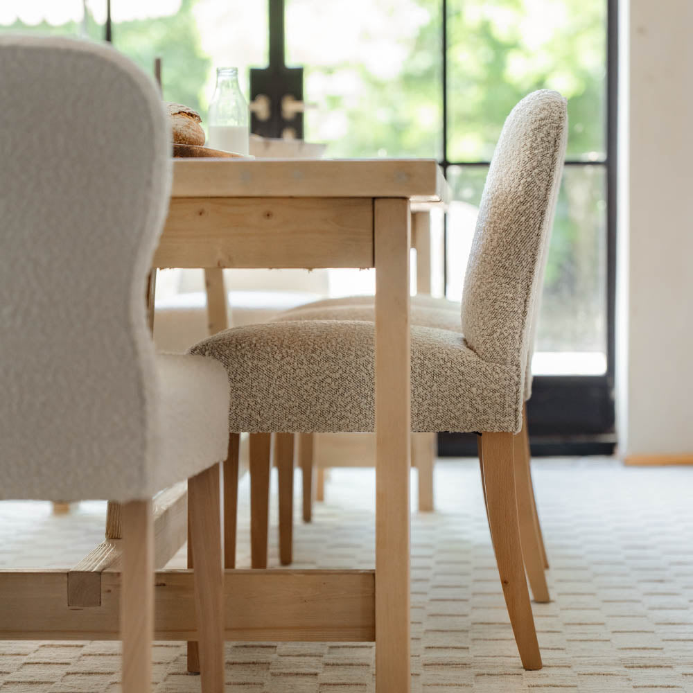 The Dune Dining Chair - Boucle