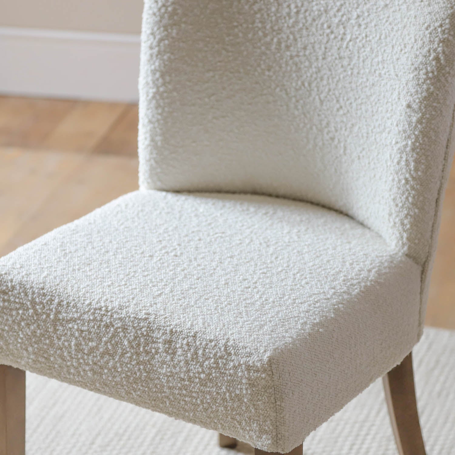 Tuft Dining Chair - Boucle