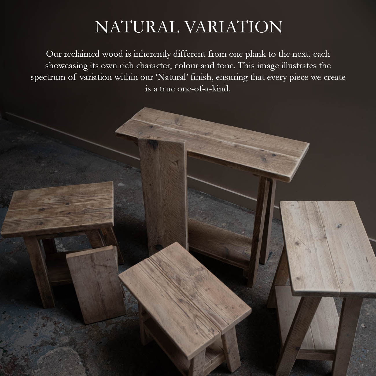 The Big Rustic Console Table
