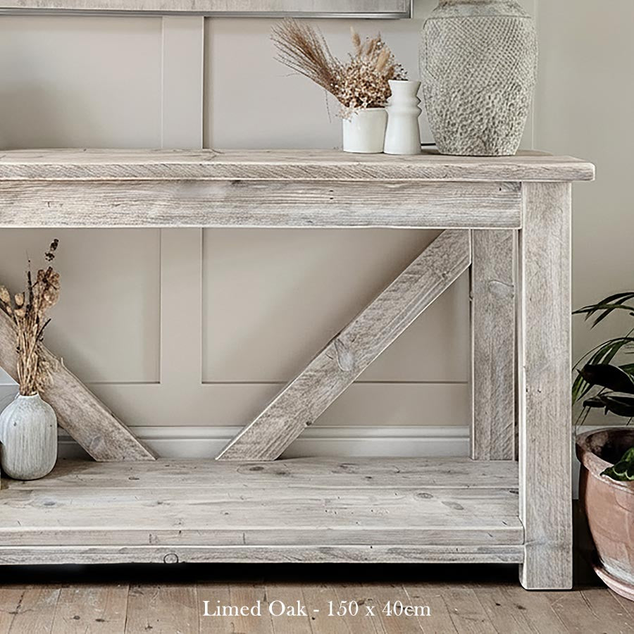 The Reclaimed Wood V Back