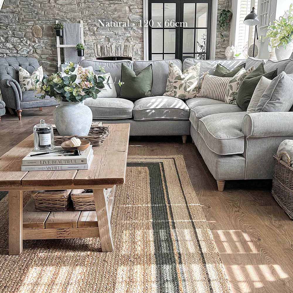 Splay Coffee Table handmade solid wood furniture in a natural finish
