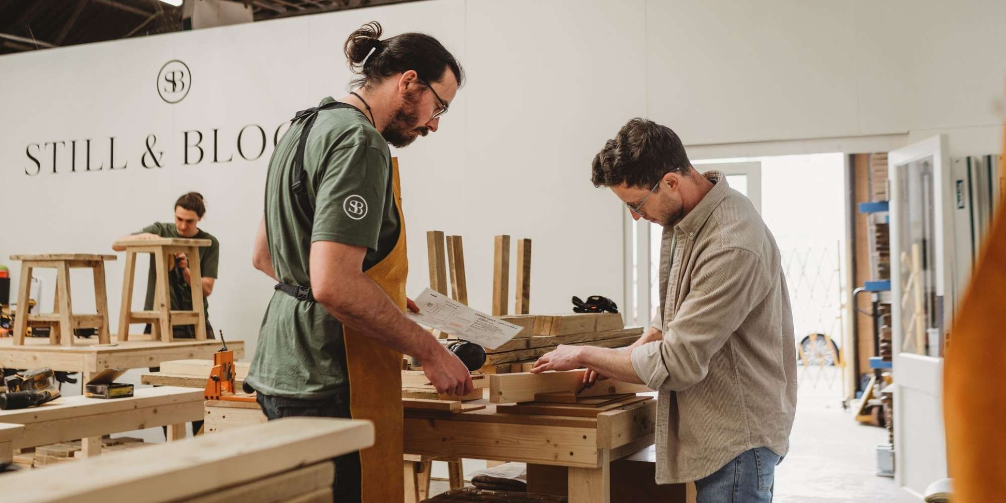 Handmade rustic furniture from Still and Bloom