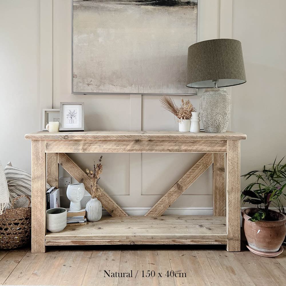 The Reclaimed Wood V Back