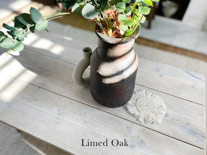 Barn Coffee Table in Limed Oak finish