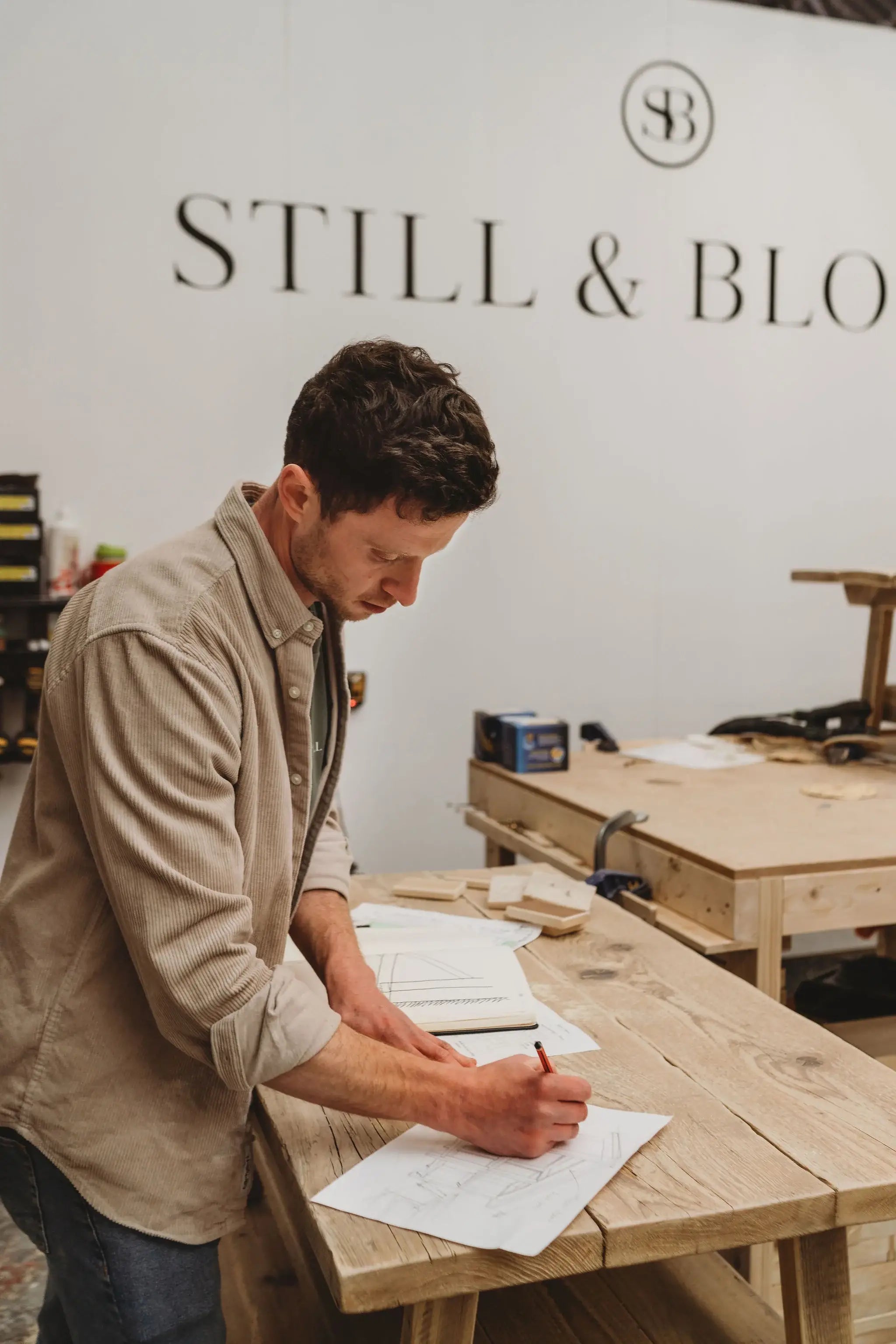 Rustic solid wooden furniture designed and handmade by Still&Bloom