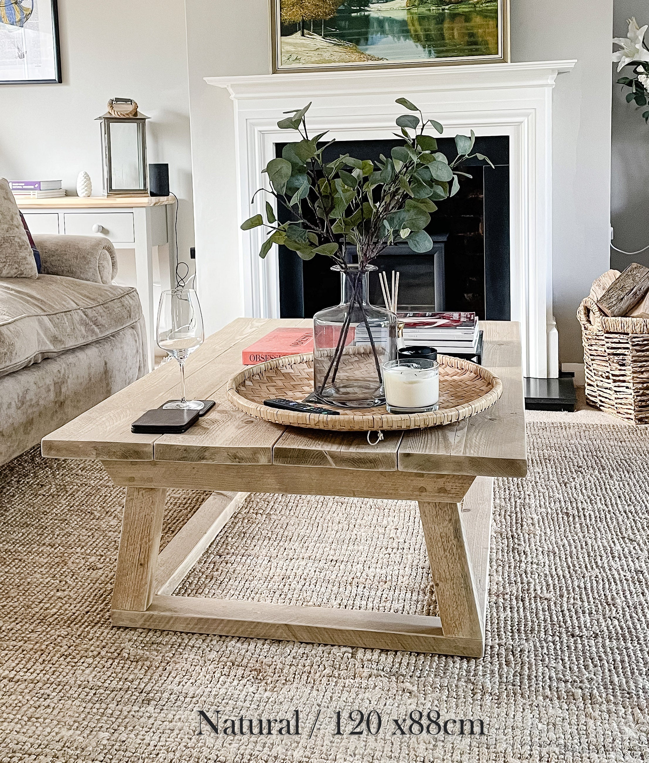 The 'Hoxton' Reclaimed Wood Coffee Table