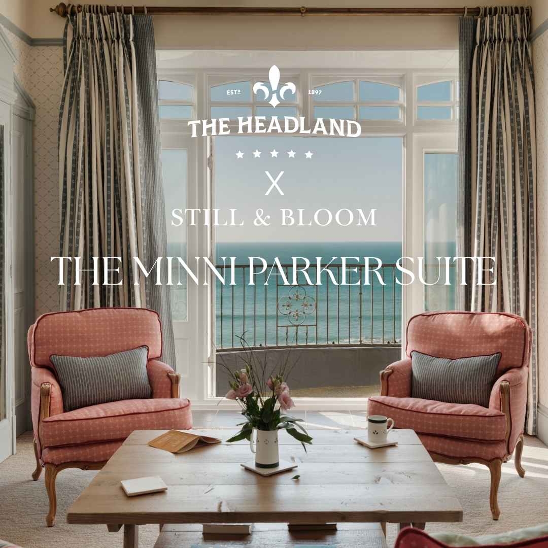 Still & Bloom checking in: Our recent collaboration with Minni Parker Designs at the iconic Headland Hotel
