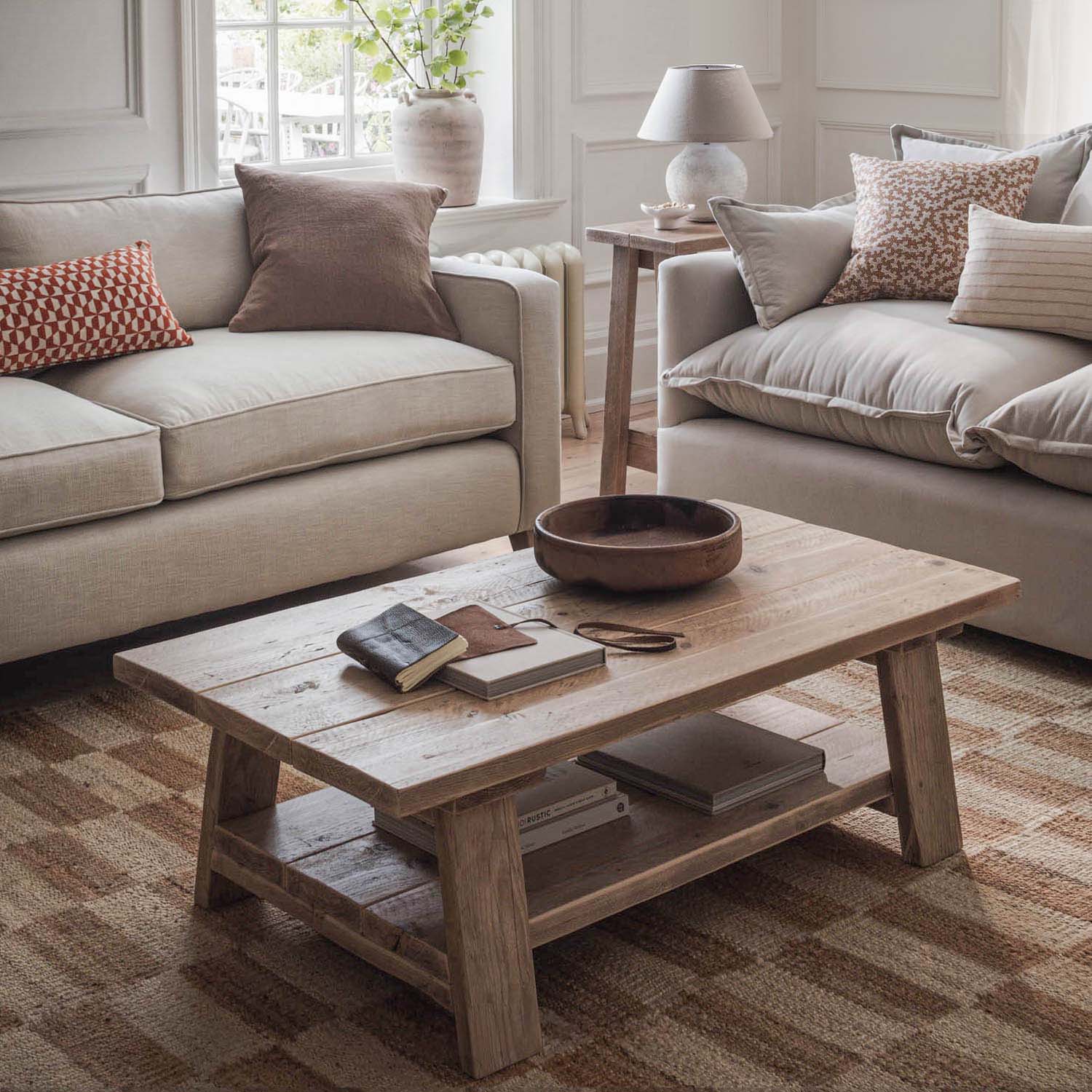 Solid wood coffee tables handmade in Hampshire