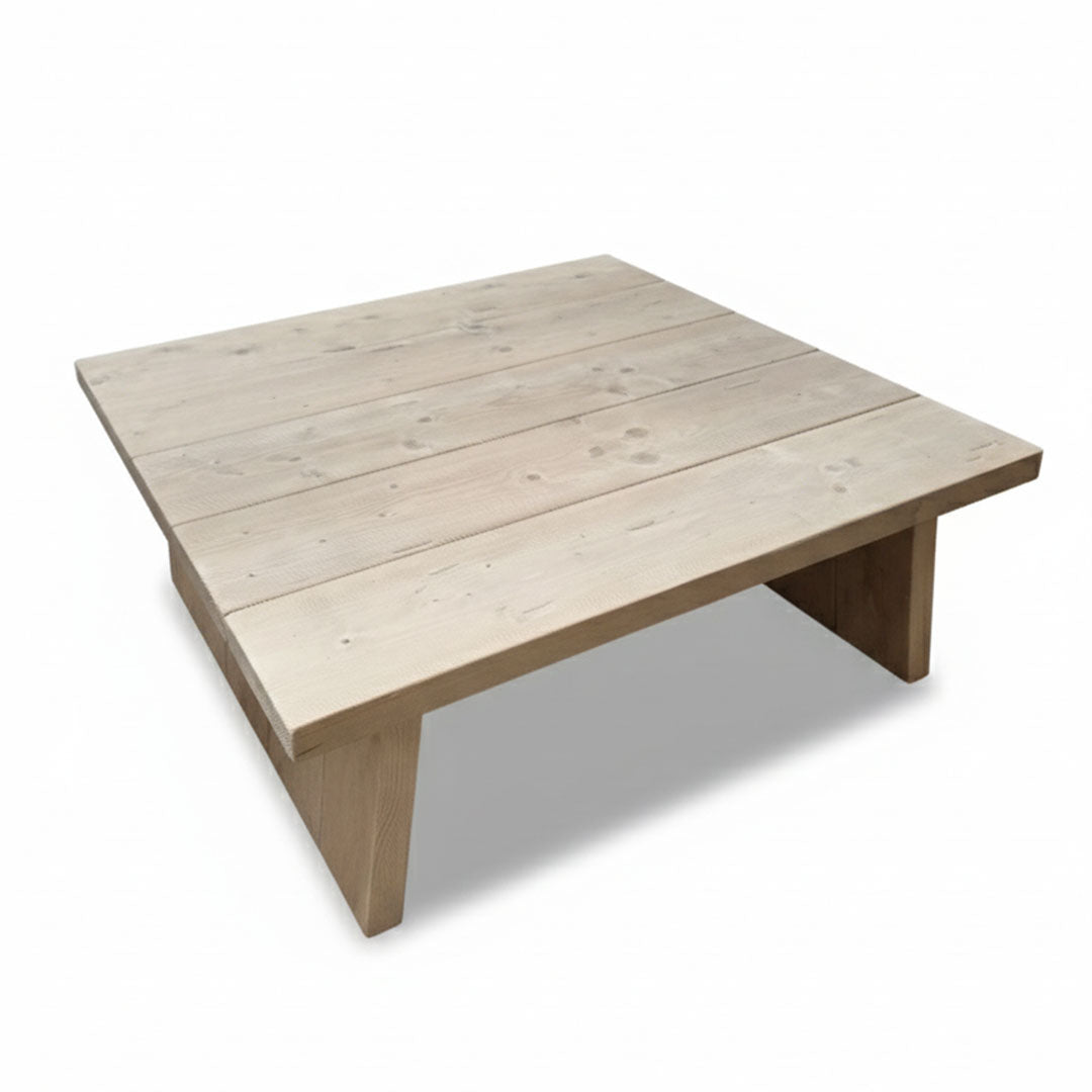 Nislen Coffee Table - 98cm Long x 98cm Deep - Sand (discontinued item)