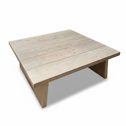 Nislen Coffee Table - 98cm Long x 98cm Deep - Sand (discontinued item)