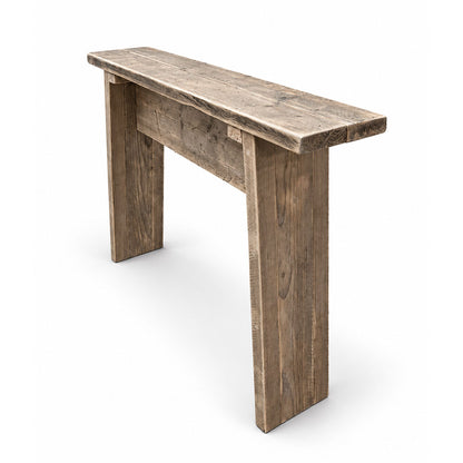 Isle Console Table - 110cm Long x 24cm Deep x 85cm High - Natural