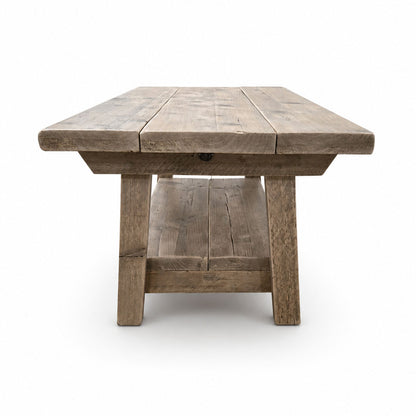 Splay Coffee Table - 95cm Long x 54cm Deep - Natural