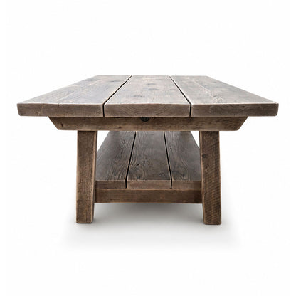 Splay Coffee Table - 95cm Long x 66cm Deep - Natural
