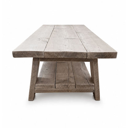Barn Coffee Table - 120cm Long x 54cm Deep - Natural