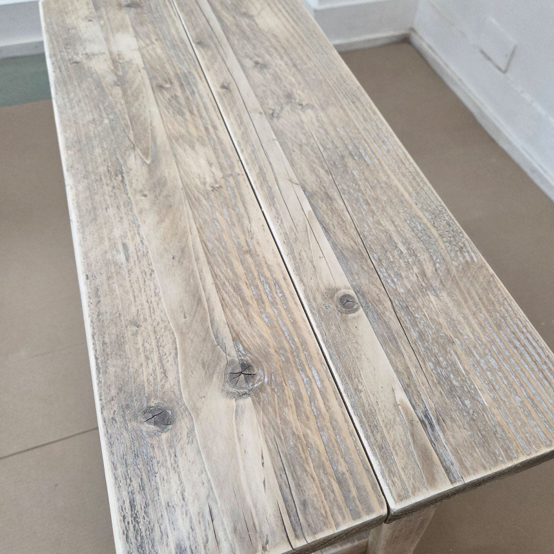 Splay Side Table - 70cm Wide x 32cm Deep x 70cm High - Natural