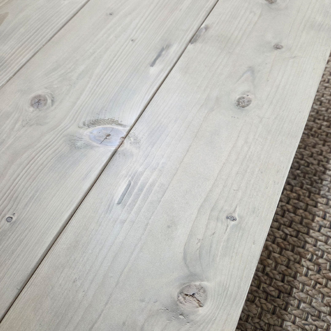 Nislen Coffee Table - 98cm Long x 98cm Deep - Sand (discontinued item)