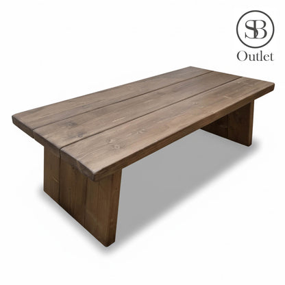 Nislen Coffee Table - 120cm Long x 58cm Deep - Hazel (discontinued item)