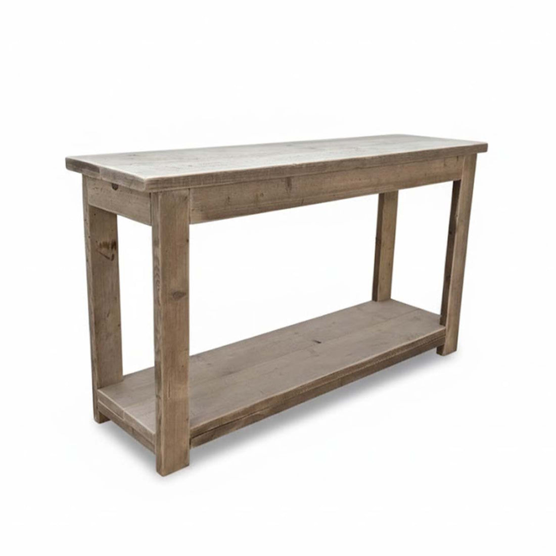 Reclaimed V-back Console - 150cm L x 40cm D - Natural (NO &