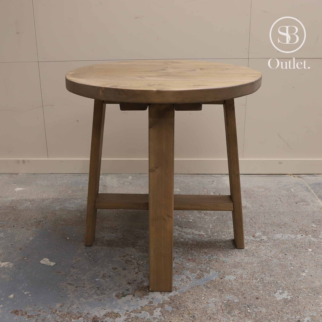Olsen Round Dining Table - 75cm Dia. - Hazel