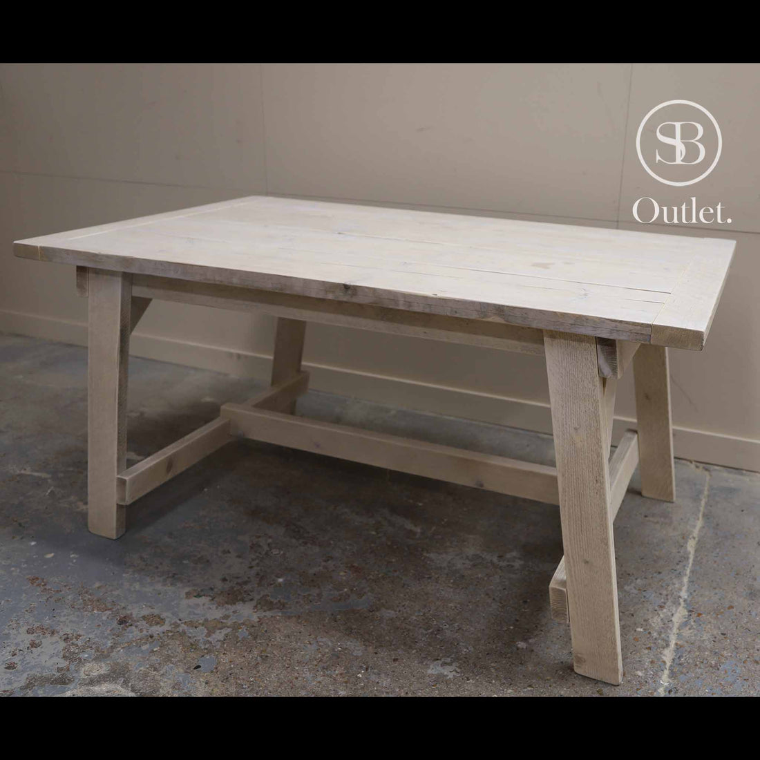Andersson Dining Table - 145cm L x 88cm D x 73cm H - Limed Oak